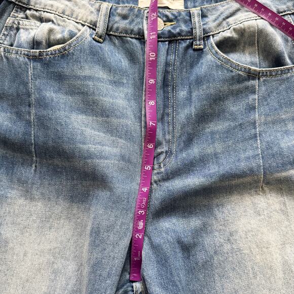 Lov Mor Barrel Jeans Womens size M 8 10 baggy Boho baggy skater hipster retro - Picture 8 of 12